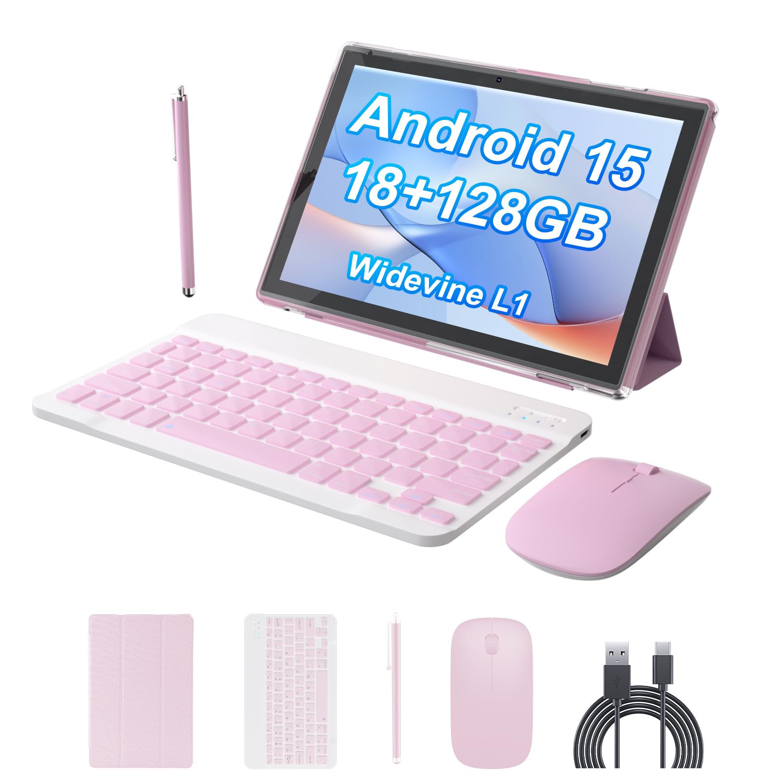 Amazon.com : PEICHENG Android 15.0 10Inches Tablet, 18GB RAM+128GB